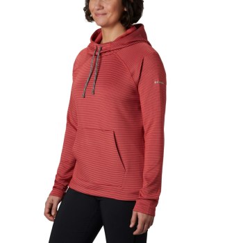 Columbia Bryce Canyon, Sudaderas Con Capucha Rojos Rayas Para Mujer | 213067-KJG